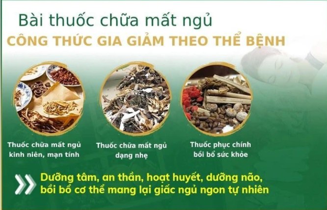 Bài thuốc chữa mất ngủ từ Đông y