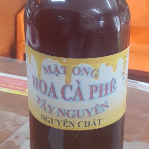 Mật Ong Hoa C&agrave; Ph&ecirc; T&acirc;y Nguy&ecirc;n Thuận Nh&acirc;n - Chai 1L&iacute;t 