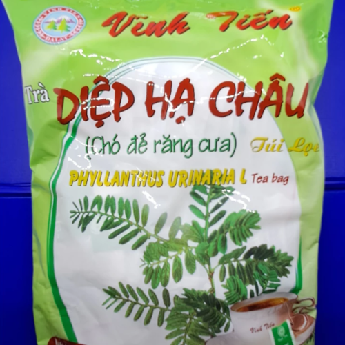 Tr&agrave; Diệp hạ ch&acirc;u (ch&oacute; đẻ răng cưa) Vĩnh Tiến_100g&oacute;i