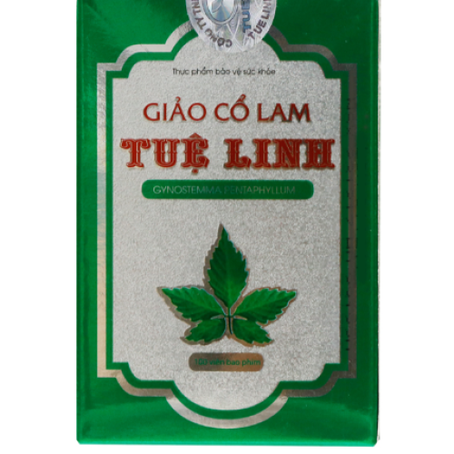 Giảo Cổ Lam Tuệ Linh hỗ trợ giảm mỡ m&aacute;u, ngừa xơ vữa chai 100 vi&ecirc;n