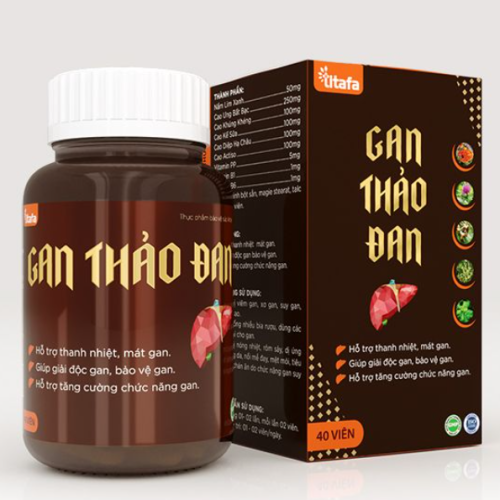 Gan Thảo Đan Titafa hộp 1 lọ 40 vi&ecirc;n