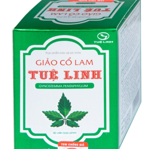 Vi&ecirc;n uống Giảo Cổ Lam Tuệ Linh hỗ trợ chuyển h&oacute;a đường, giảm nguy cơ đường huyết cao (60 vi&ecirc;n)